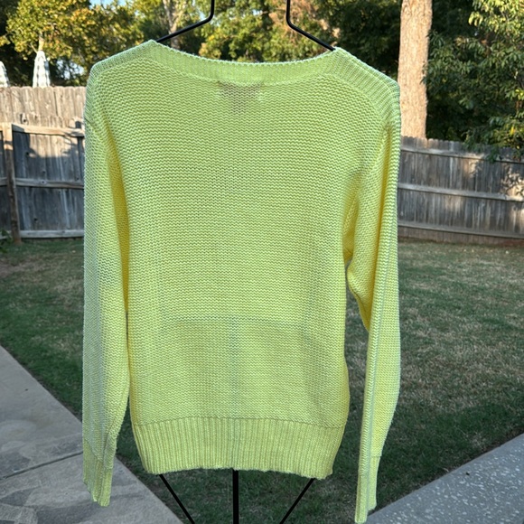 NOS Vintage County Craft Embroidered Sweater  L Oldstock Cable Knit - Picture 5 of 9